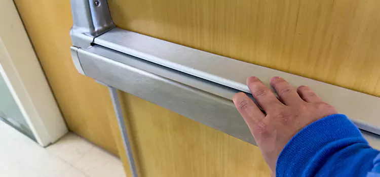 Installing a Push Bar on a Door Leesburg